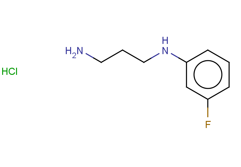 N-(3-aminopropyl)-3-fluoroaniline hydrochloride