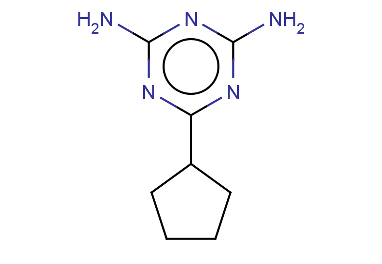 6-cyclopentyl-1,3,5-triazine-2,4-diamine