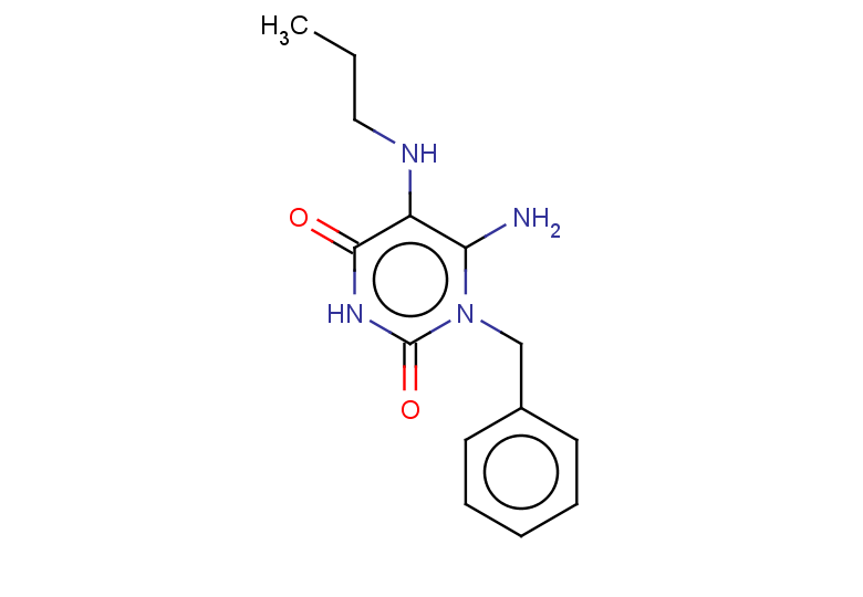 6-amino-1-benzyl-5-(propylamino)-1,2,3,4-tetrahydropyrimidine-2,4-dione