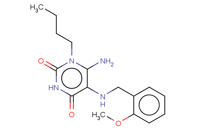 6-amino-1-butyl-5-{[(2-methoxyphenyl)methyl]amino}-1,2,3,4-tetrahydropyrimidine-2,4-dione