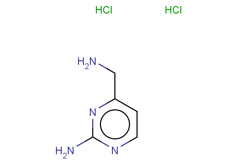 4-(aminomethyl)pyrimidin-2-amine dihydrochloride