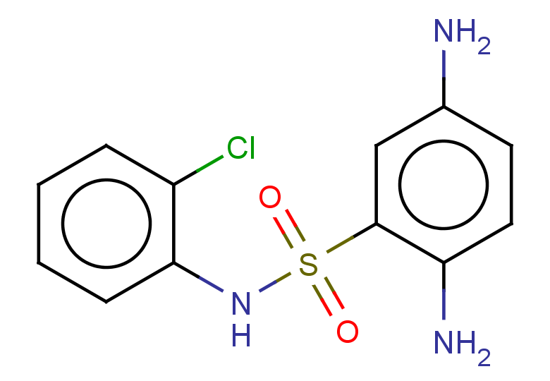 2,5-diamino-N-(2-chlorophenyl)benzene-1-sulfonamide