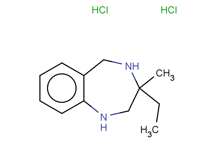 3-ethyl-3-methyl-2,3,4,5-tetrahydro-1H-1,4-benzodiazepine dihydrochloride