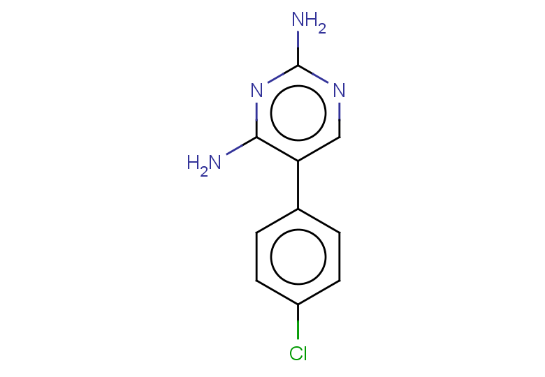 5-(4-chlorophenyl)pyrimidine-2,4-diamine