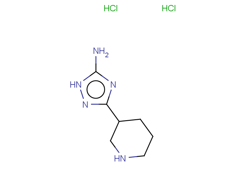 3-(piperidin-3-yl)-1H-1,2,4-triazol-5-amine dihydrochloride