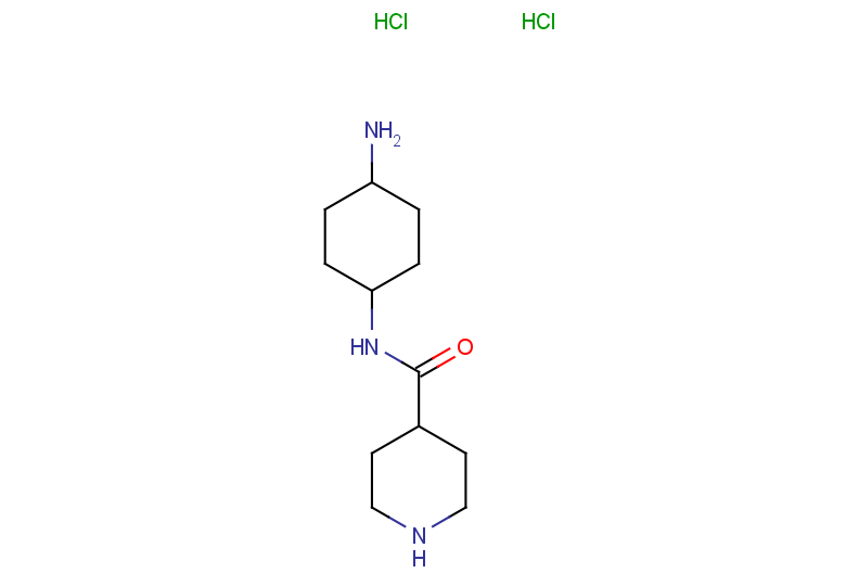 N-(4-aminocyclohexyl)piperidine-4-carboxamide dihydrochloride