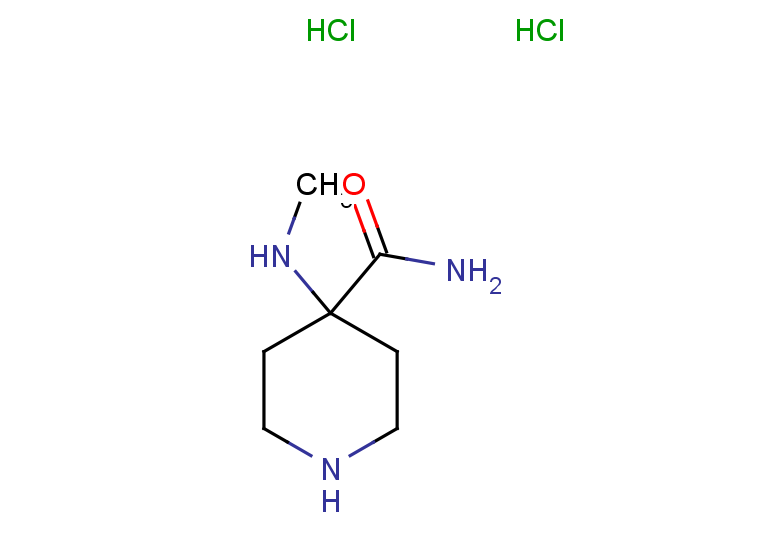 4-(methylamino)piperidine-4-carboxamide dihydrochloride