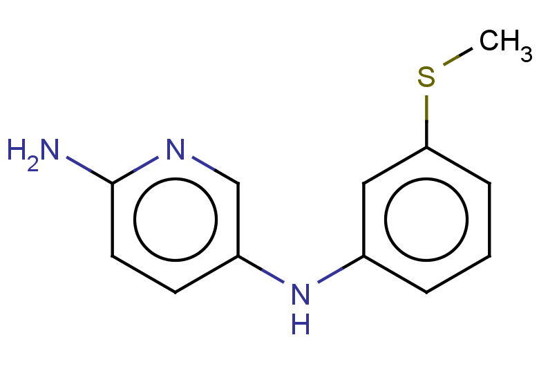 N5-[3-(methylsulfanyl)phenyl]pyridine-2,5-diamine