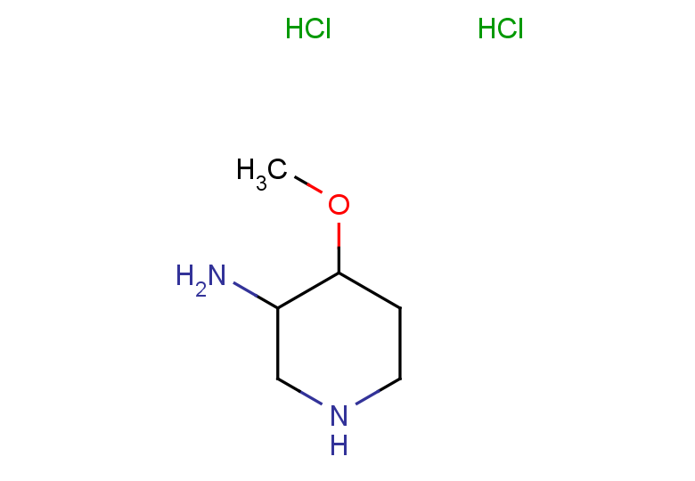 4-methoxypiperidin-3-amine dihydrochloride, Mixture of diastereomers