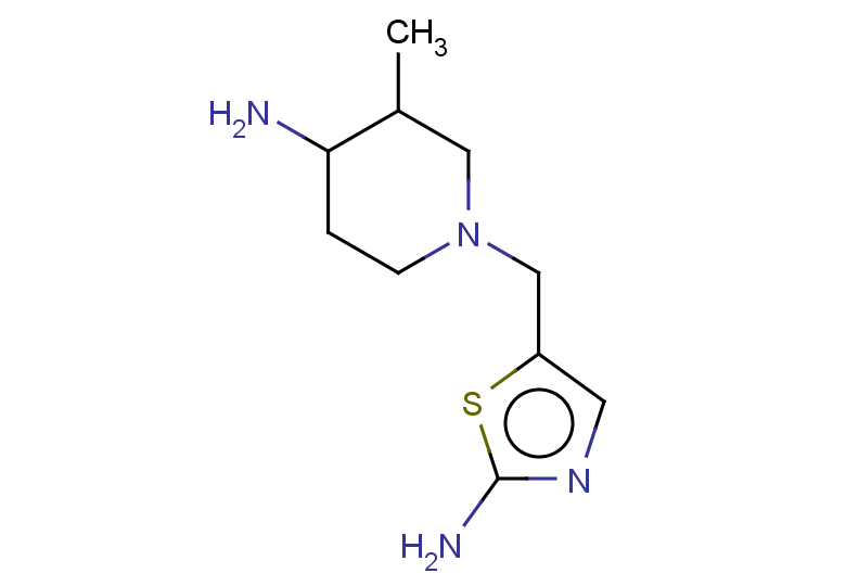 1-[(2-amino-1,3-thiazol-5-yl)methyl]-3-methylpiperidin-4-amine, Mixture of diastereomers
