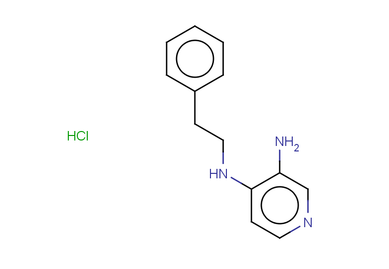 N4-(2-phenylethyl)pyridine-3,4-diamine hydrochloride