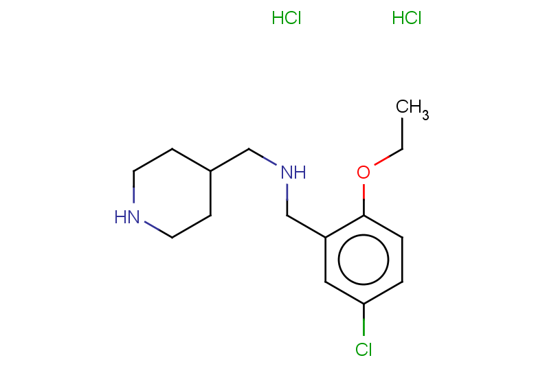 [(5-chloro-2-ethoxyphenyl)methyl][(piperidin-4-yl)methyl]amine dihydrochloride