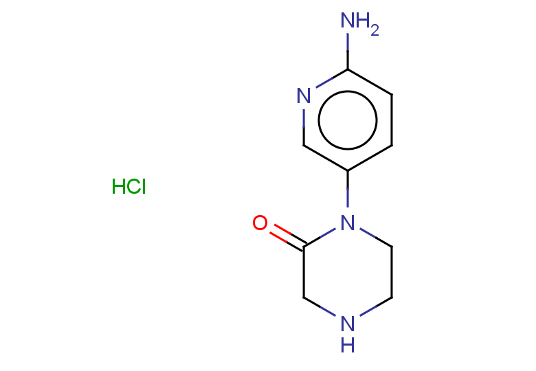 1-(6-aminopyridin-3-yl)piperazin-2-one hydrochloride