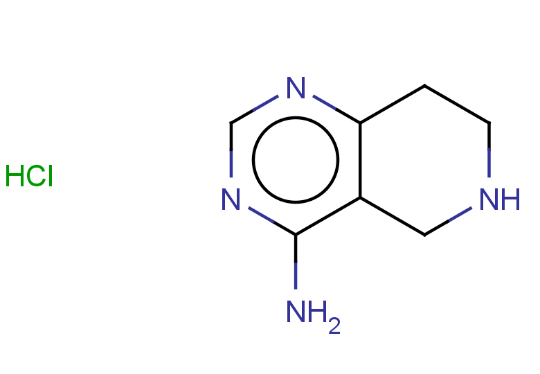 5H,6H,7H,8H-pyrido[4,3-d]pyrimidin-4-amine hydrochloride