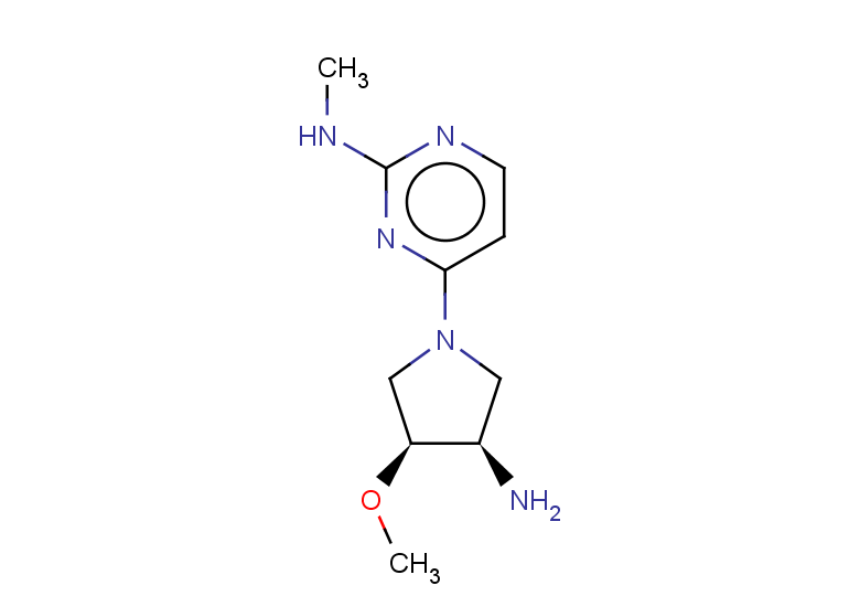 rac-4-[(3R,4S)-3-amino-4-methoxypyrrolidin-1-yl]-N-methylpyrimidin-2-amine, cis