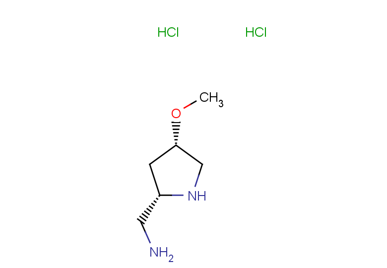 [(2S,4S)-4-methoxypyrrolidin-2-yl]methanamine dihydrochloride