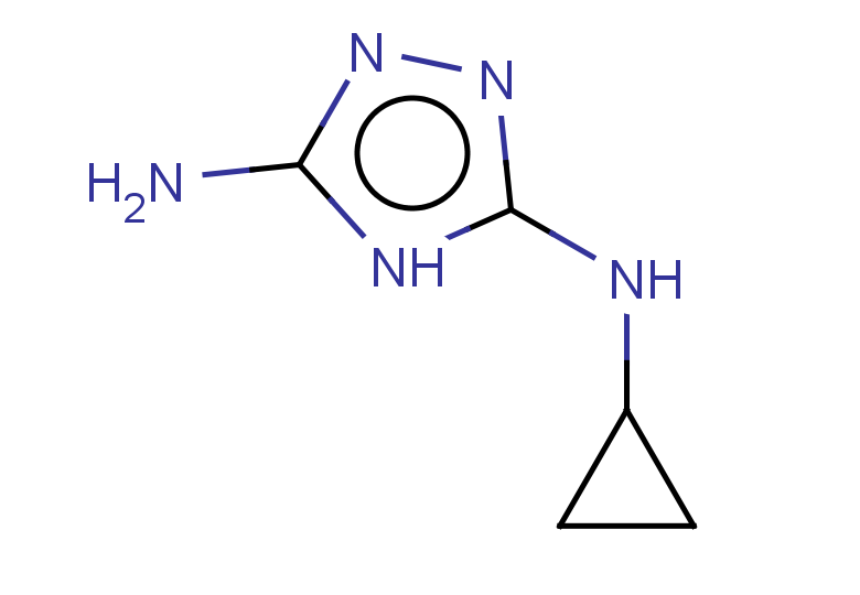 N3-cyclopropyl-4H-1,2,4-triazole-3,5-diamine