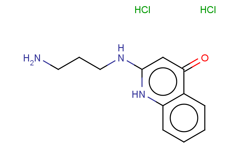 2-[(3-aminopropyl)amino]-1,4-dihydroquinolin-4-one dihydrochloride