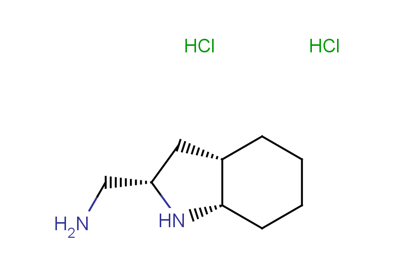 1-[(2S,3aS,7aS)-octahydro-1H-indol-2-yl]methanamine dihydrochloride