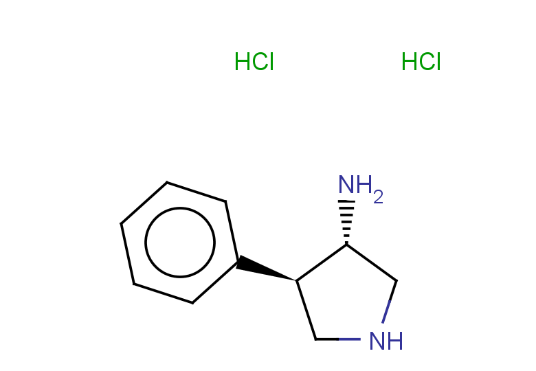 rac-(3R,4S)-4-phenylpyrrolidin-3-amine dihydrochloride, trans