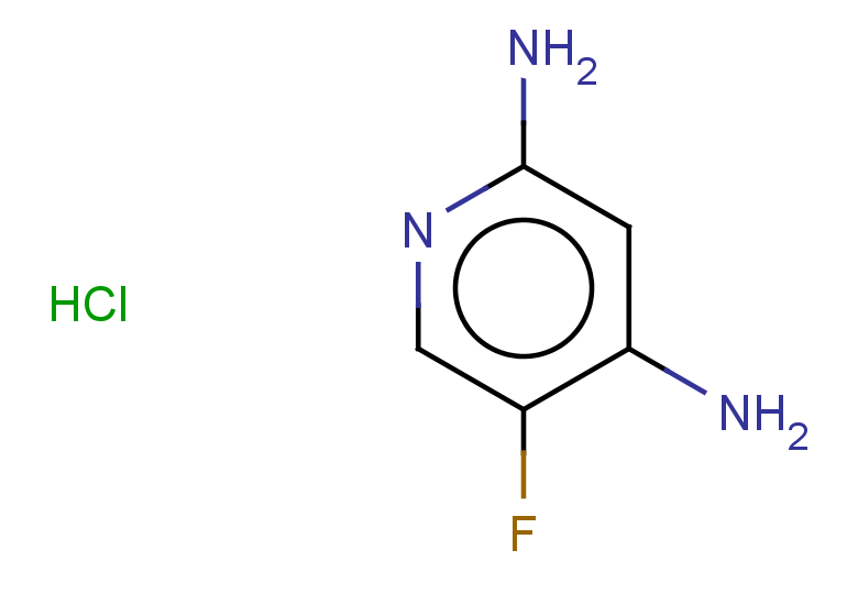 5-fluoropyridine-2,4-diamine hydrochloride