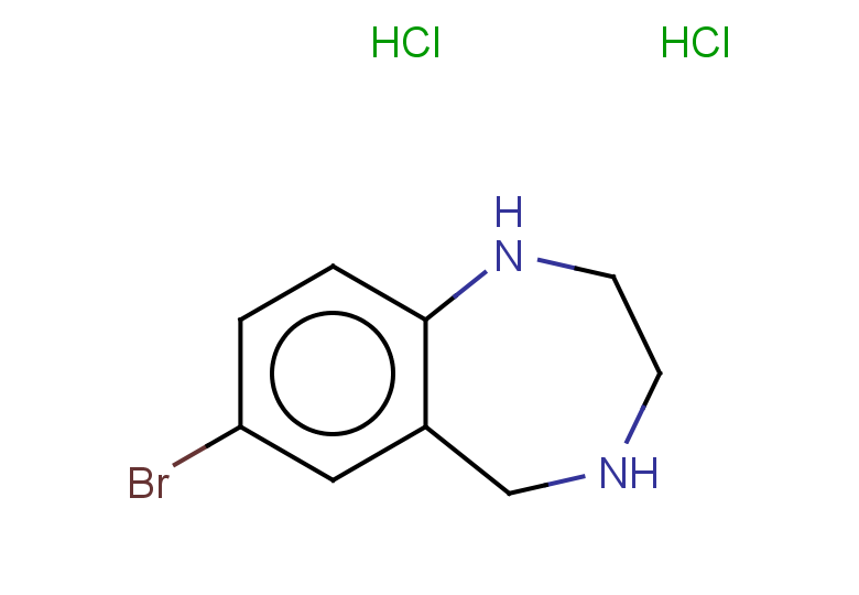7-bromo-2,3,4,5-tetrahydro-1H-1,4-benzodiazepine dihydrochloride