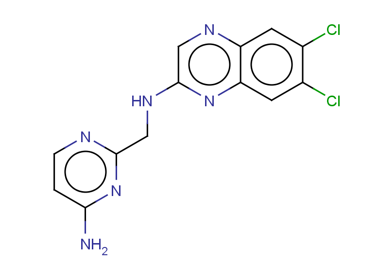 N-[(4-aminopyrimidin-2-yl)methyl]-6,7-dichloroquinoxalin-2-amine