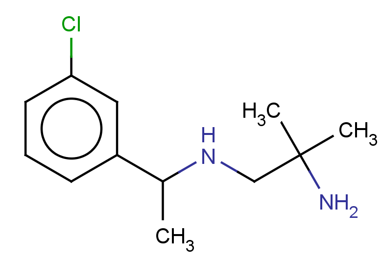 (2-amino-2-methylpropyl)[1-(3-chlorophenyl)ethyl]amine