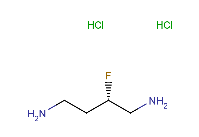 (2S)-2-fluorobutane-1,4-diamine dihydrochloride