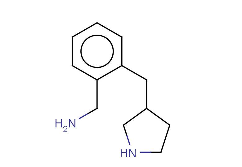 1-{2-[(pyrrolidin-3-yl)methyl]phenyl}methanamine