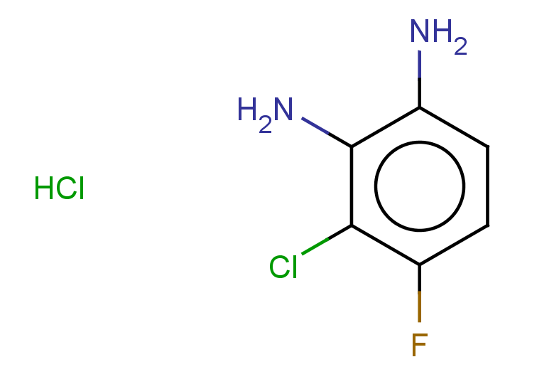 3-chloro-4-fluorobenzene-1,2-diamine hydrochloride