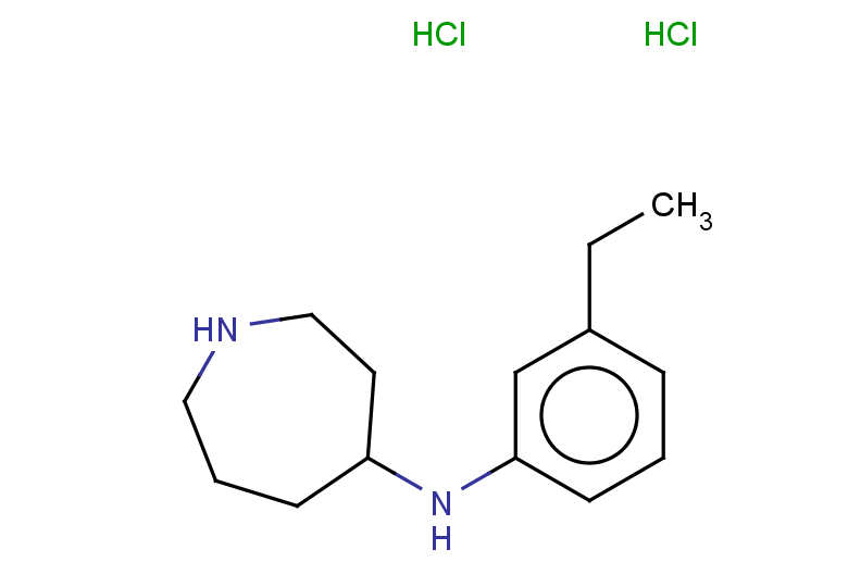 N-(3-ethylphenyl)azepan-4-amine dihydrochloride