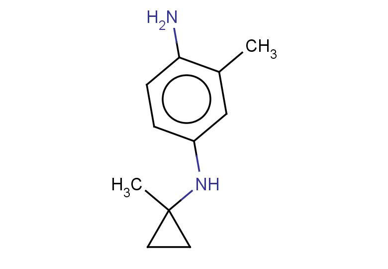 3-methyl-N1-(1-methylcyclopropyl)benzene-1,4-diamine