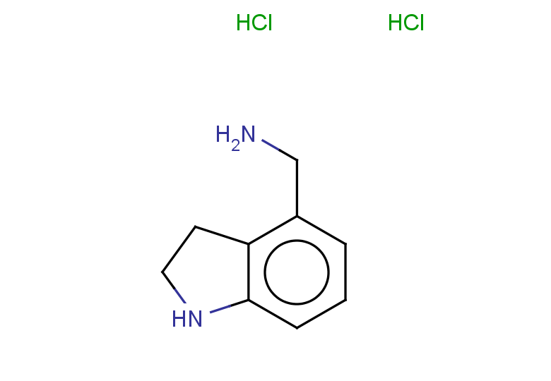 1-(2,3-dihydro-1H-indol-4-yl)methanamine dihydrochloride