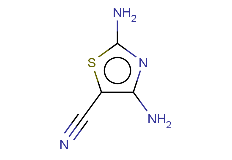 diamino-1,3-thiazole-5-carbonitrile