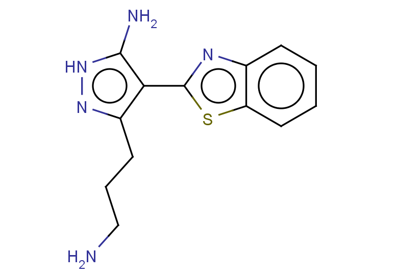 3-(3-aminopropyl)-4-(1,3-benzothiazol-2-yl)-1H-pyrazol-5-amine