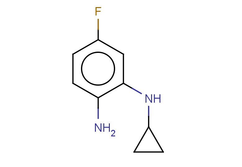 1-N-cyclopropyl-5-fluorobenzene-1,2-diamine