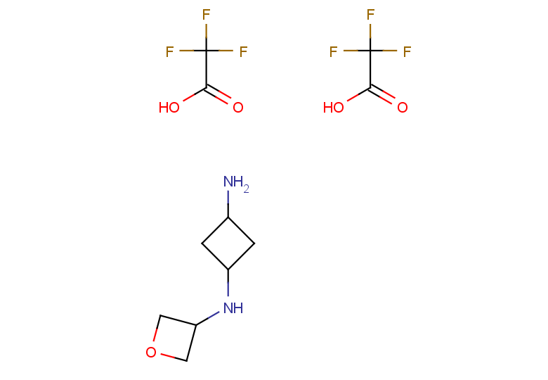 N1-(oxetan-3-yl)cyclobutane-1,3-diamine, bis(trifluoroacetic acid)