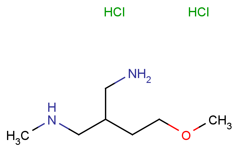 [2-(aminomethyl)-4-methoxybutyl](methyl)amine dihydrochloride