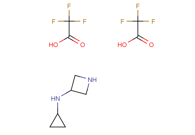 N-cyclopropylazetidin-3-amine, bis(trifluoroacetic acid)