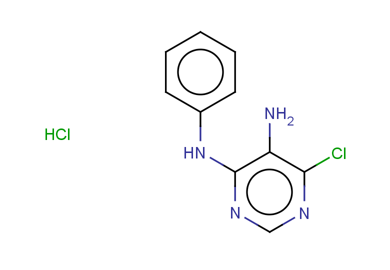 6-chloro-N4-phenylpyrimidine-4,5-diamine hydrochloride