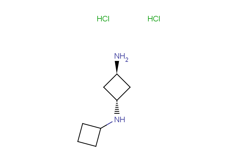 rac-(1r,3r)-N1-cyclobutylcyclobutane-1,3-diamine dihydrochloride, trans