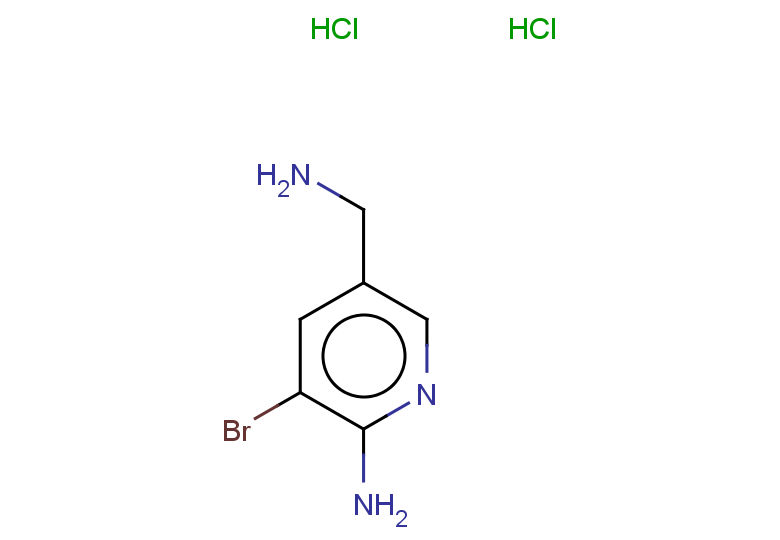 5-(aminomethyl)-3-bromopyridin-2-amine dihydrochloride