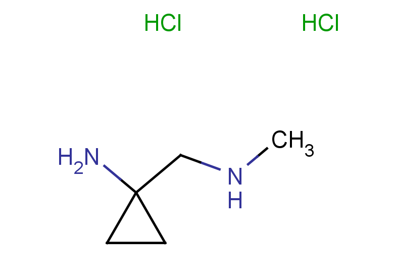 1-[(methylamino)methyl]cyclopropan-1-amine dihydrochloride