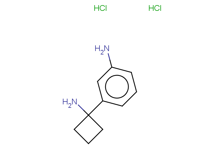 3-(1-aminocyclobutyl)aniline dihydrochloride