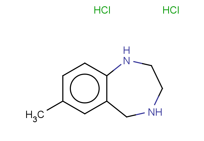 7-methyl-2,3,4,5-tetrahydro-1H-1,4-benzodiazepine dihydrochloride