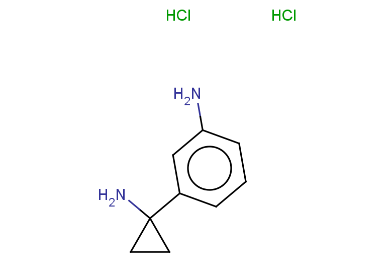 3-(1-aminocyclopropyl)aniline dihydrochloride