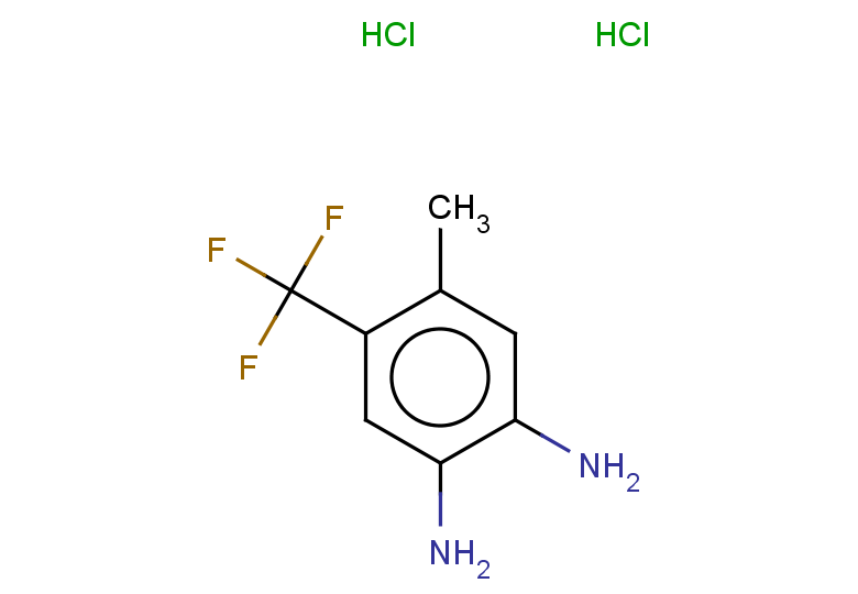 4-methyl-5-(trifluoromethyl)benzene-1,2-diamine dihydrochloride