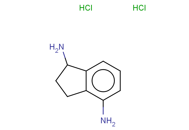 2,3-dihydro-1H-indene-1,4-diamine dihydrochloride
