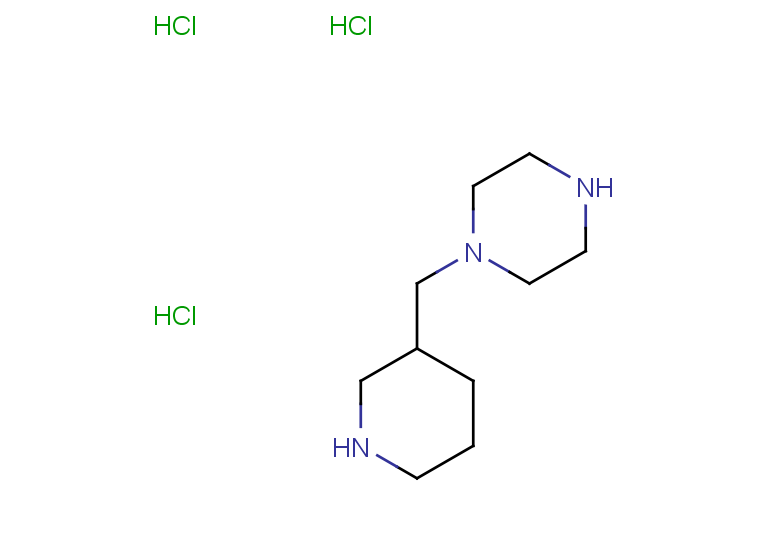 1-[(piperidin-3-yl)methyl]piperazine trihydrochloride